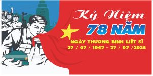 Vector tranh cổ động ngày thương binh liệt sỹ