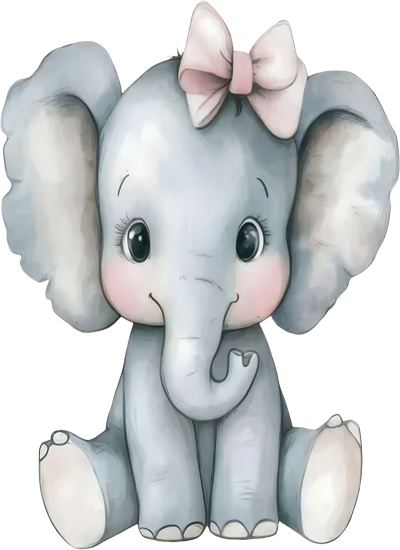 Voi Con Cute PNG (2)