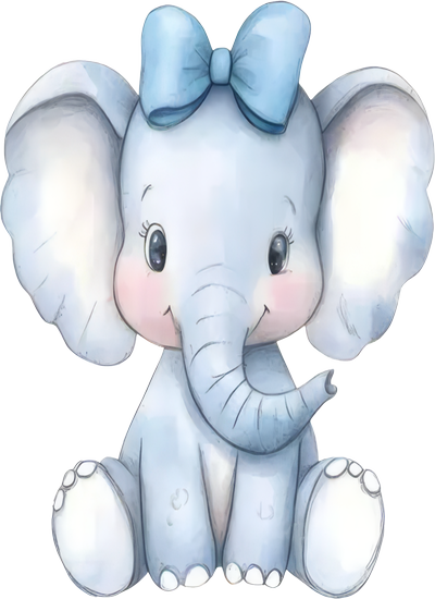 Voi Con Cute PNG (4)