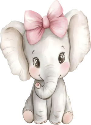 Voi Con Cute PNG (6)