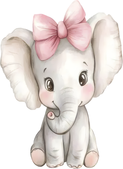 Voi Con Cute PNG (6)