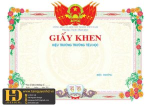 giấy khen học sinh corel 12