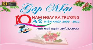 phông Nền kỷ niệm 10 năm gặp mặt