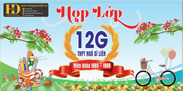 Background, Phông Nền Họp Lớp, Kỷ Niệm (3)