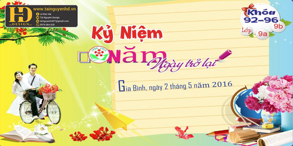 Background, Phông Nền Họp Lớp, Kỷ Niệm (6)