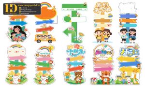 Bảng Chào Mừng, Bảng Chỉ Dẫn Check in (10)