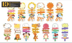 Bảng Chào Mừng, Bảng Chỉ Dẫn Check in (4)