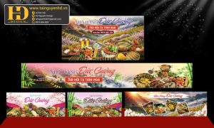 Biển bảng nhà hàng Đức Cường