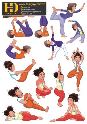 Cô Gái Tập Yoga
