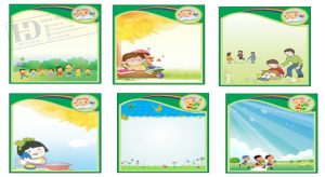 Khung Viền Trang Trí Mầm Non