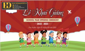 Maket Khai Giảng Mầm Non