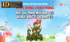 Market hoạt động chào mừng ngày giải phóng miền Nam 30-4