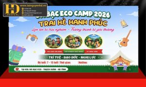 Market trại hè hạnh phúc