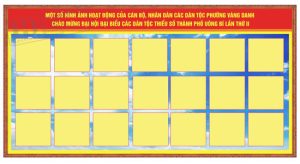 Mẫu Khung Ảnh Hoạt Động