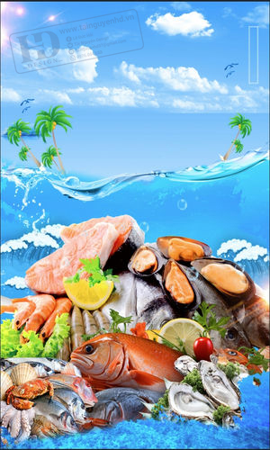 Mẫu Poster Hải Sản  (14)