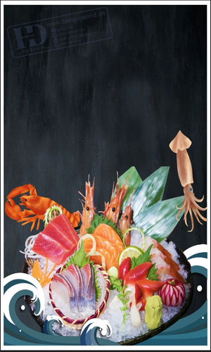 Mẫu Poster Hải Sản  (16)