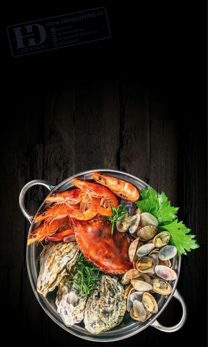 Mẫu Poster Hải Sản  (28)