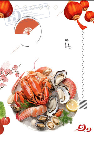 Mẫu Poster Hải Sản  (31)