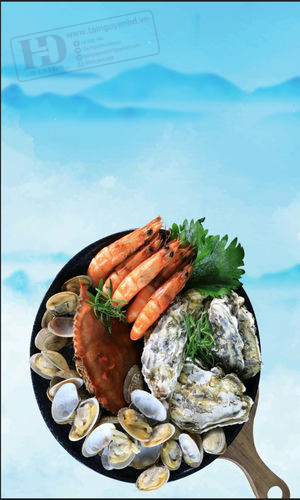 Mẫu Poster Hải Sản  (32)