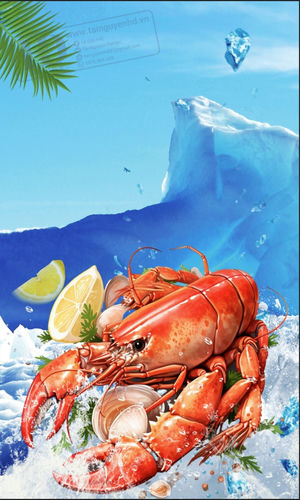 Mẫu Poster Hải Sản  (33)