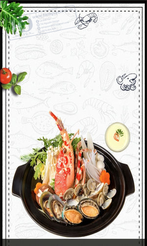 Mẫu Poster Hải Sản  (42)