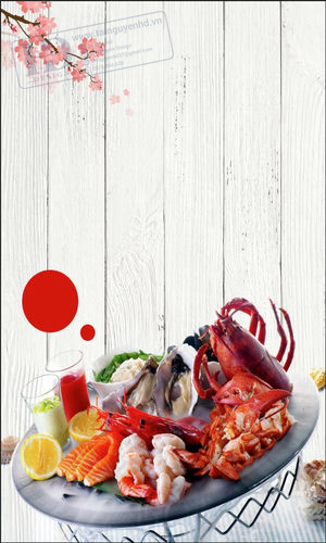 Mẫu Poster Hải Sản  (45)