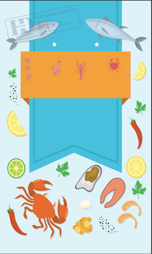 Mẫu Poster Hải Sản  (5)