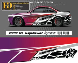 Mẫu Tem Decan Xe Ô Tô (28)