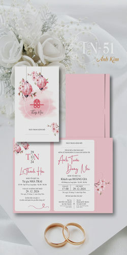 Mẫu Thiệp Cưới Đẹp Mã TN (40)