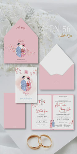 Mẫu Thiệp Cưới Đẹp Mã TN (45)