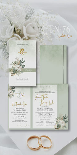 Mẫu Thiệp Cưới Đẹp Mã TN (65)