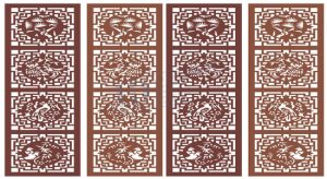 Mẫu Vách Ngăn CNC, Phòng Thờ, Mẫu Hoa Văn CNC (12)