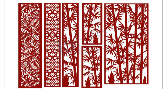 Mẫu Vách Ngăn CNC, Phòng Thờ, Mẫu Hoa Văn CNC (2)