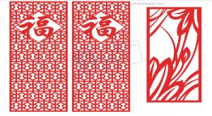 Mẫu Vách Ngăn CNC, Phòng Thờ, Mẫu Hoa Văn CNC (41)