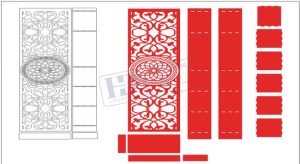 Mẫu Vách Ngăn CNC, Phòng Thờ, Mẫu Hoa Văn CNC (53)