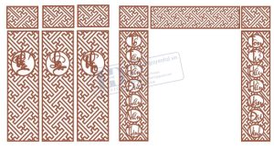 Mẫu Vách Ngăn CNC, Phòng Thờ, Mẫu Hoa Văn CNC (59)