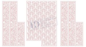 Mẫu Vách Ngăn CNC, Phòng Thờ, Mẫu Hoa Văn CNC (65)