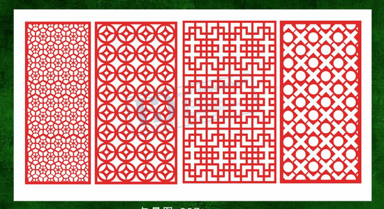 Mẫu Vách Ngăn CNC, Phòng Thờ, Mẫu Hoa Văn CNC (74)