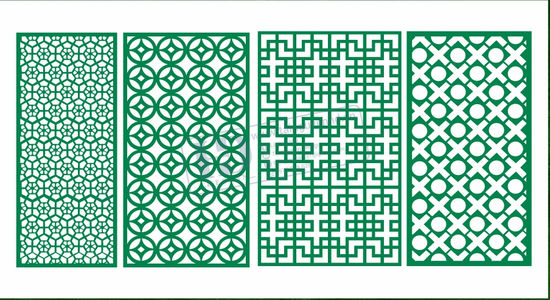 Mẫu Vách Ngăn CNC, Phòng Thờ, Mẫu Hoa Văn CNC (75)