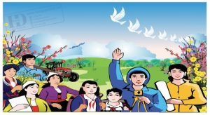 Pano, Tranh Cổ Động, Tranh Tuyên Truyền 0104 10