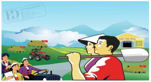 Pano, Tranh Cổ Động, Tranh Tuyên Truyền 0104 14