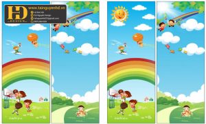 Phướn, Standee Trang Trí Trường Học