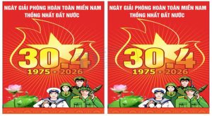 Poster Đại Lễ 30-4 2