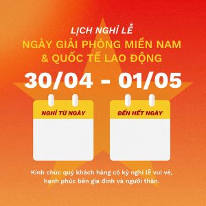 Thông Báo Nghỉ Lễ, Giỗ Tổ, Quốc Tế Lao Động (3)