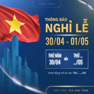 Thông Báo Nghỉ Lễ, Giỗ Tổ, Quốc Tế Lao Động (5)