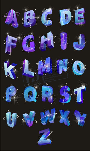 Vector Bảng Chữ Cái, Alphabet (1)