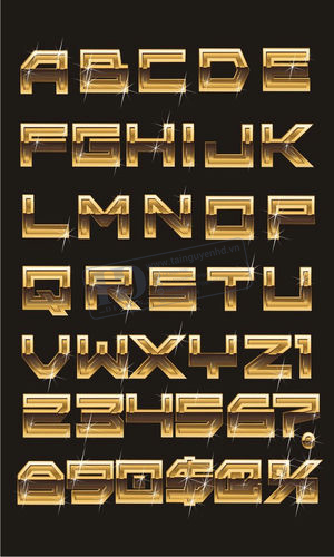 Vector Bảng Chữ Cái, Alphabet (3)