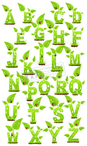 Vector Bảng Chữ Cái, Alphabet (4)