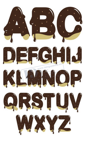 Vector Bảng Chữ Cái, Alphabet (5)