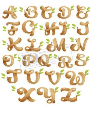 Vector Bảng Chữ Cái, Bảng Chữ Số, Alphabet, Number  (12)